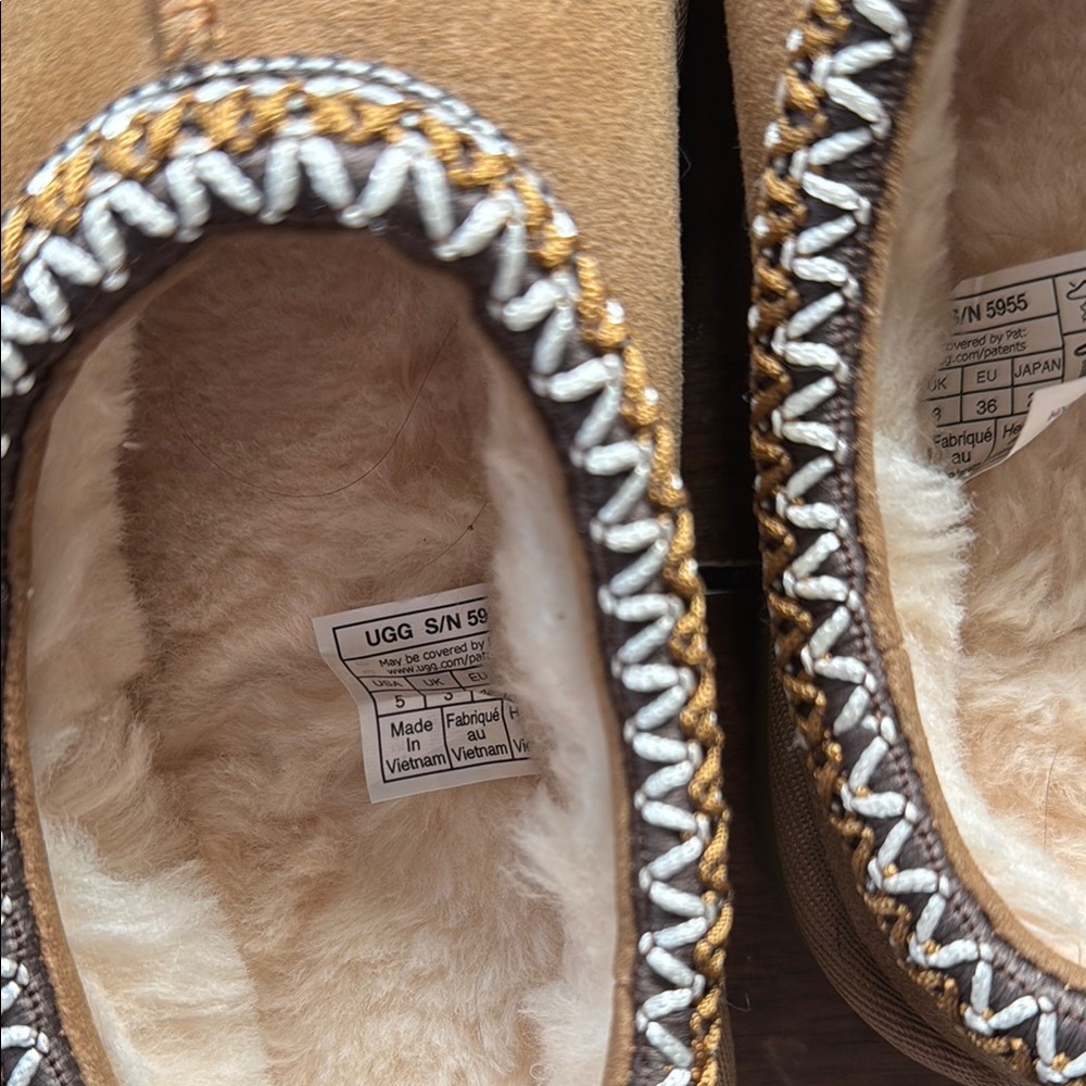 UGG Brown Mules with Shearling Lining - image 2